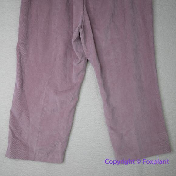 New! Afred Dunner‎ classic fit comfort waist corduroy pants, women plus size 24W - Picture 9 of 12